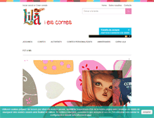 Tablet Screenshot of lilaielscontes.com